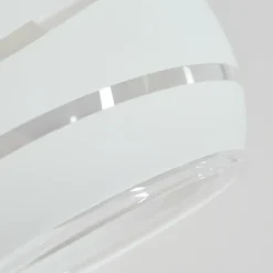 Warga Boule lumineuse, Lampadaire Nickel mat, 1 lumière