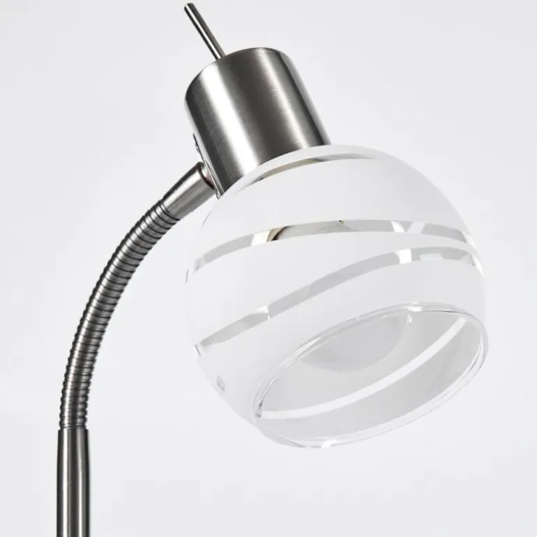 Warga Lampe à poser, Liseuse Nickel mat, 1 lumière