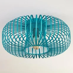 Wemude Plafonnier Bleu, 1 lumière