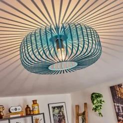 Wemude Plafonnier Bleu, 1 lumière