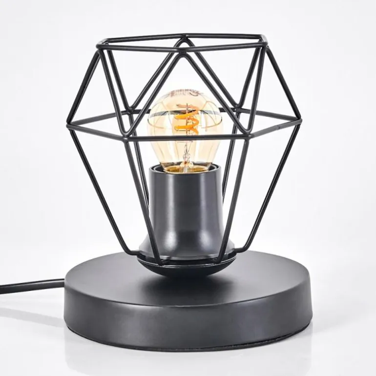 Yaak Lampe à poser Noir, 1 lumière