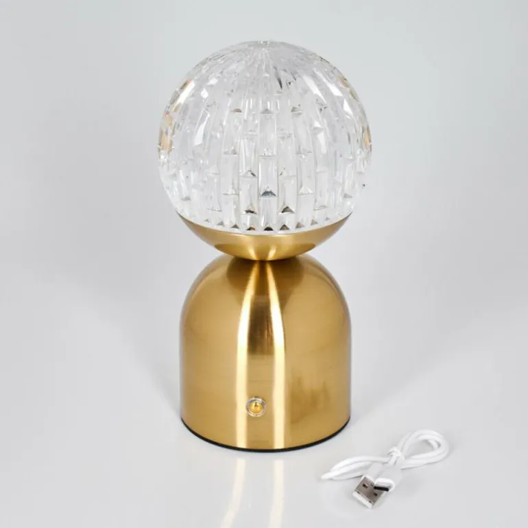 Yngered Lampe à poser LED Laiton, 1 lumière