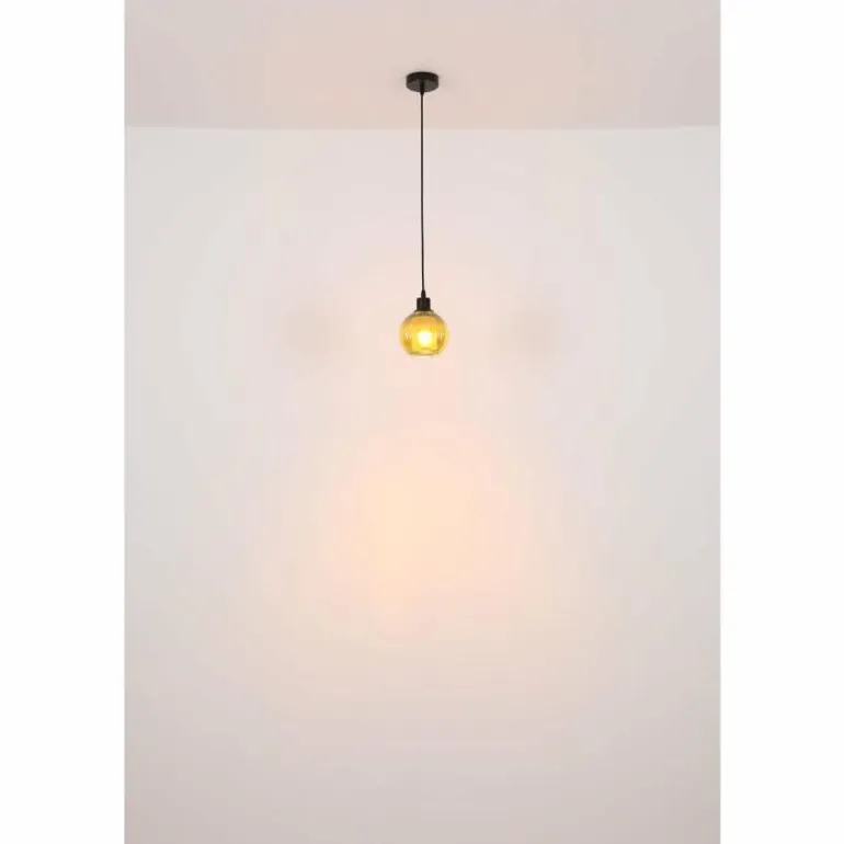 Zumba Suspension Luminaires Globo Lighting Noir, 1 lumière