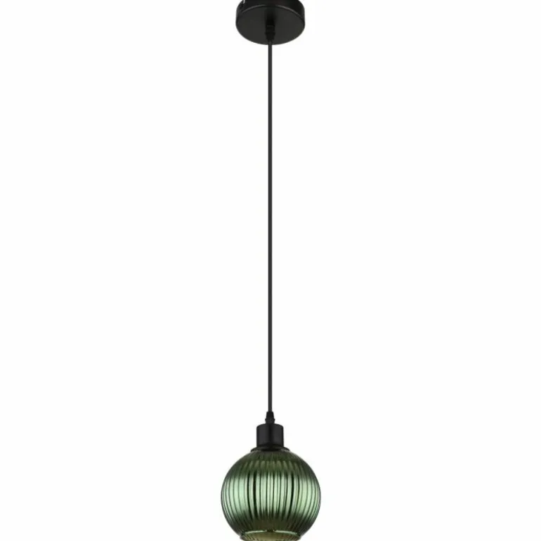 Zumba Suspension Luminaires Globo Lighting Noir, 1 lumière