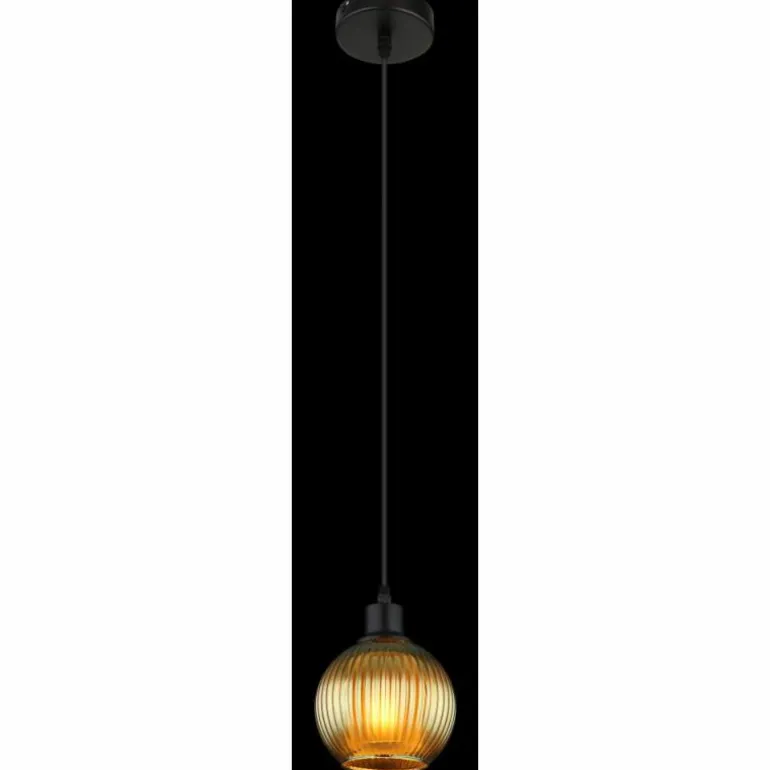 Zumba Suspension Luminaires Globo Lighting Noir, 1 lumière